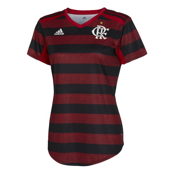 Trikot Flamengo Heim Damen 2019-20 Rote Schwarz